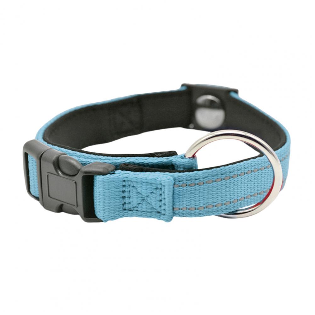 Night Visibility Dog Collar Dog Collar with Reflective Dot Strips Reflective Magnetic Dog Collar for Senior Pets with for Small