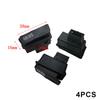 4PCS Universal Electric Motorcycle Accessories Headlight Horn High/Low Beam Dimmer Turn Signals Five Switches And Buttons