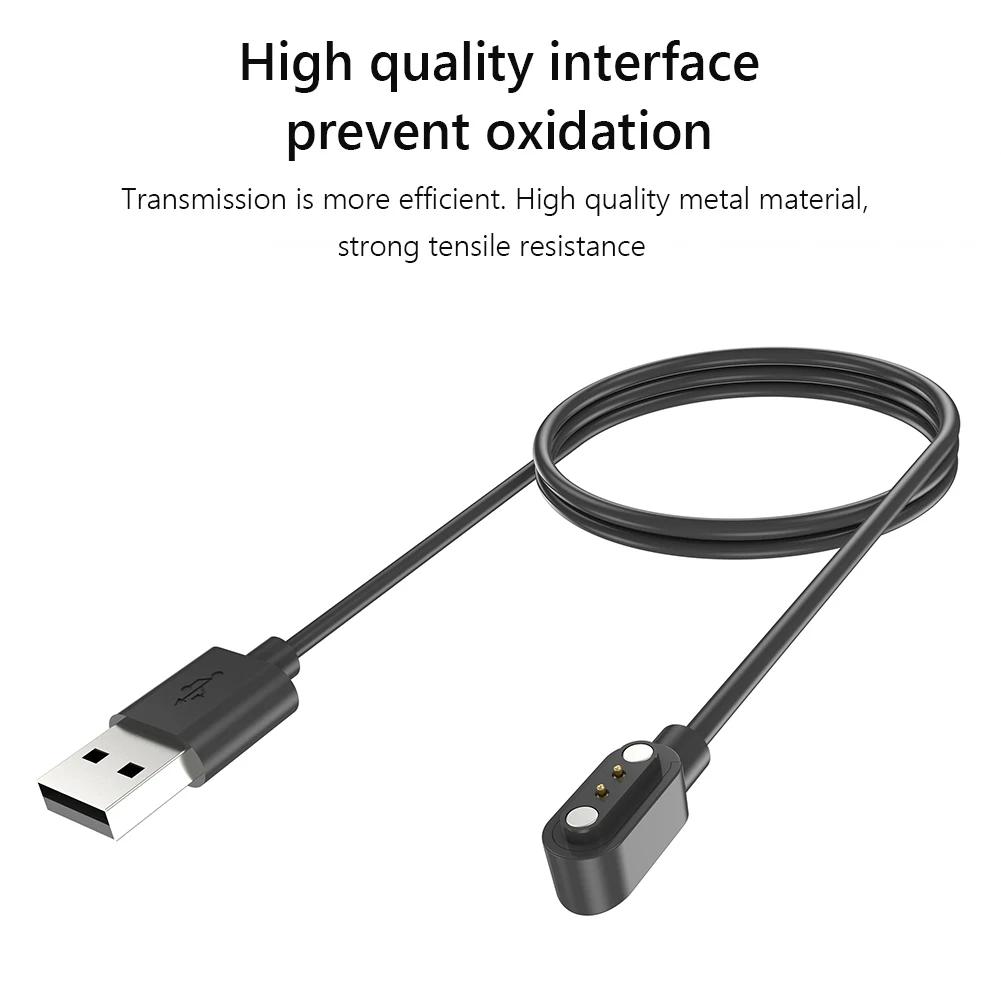 1-5 PZ 100CM Caricabatterie USB per Smartwatch Kieslect Ks Pro Cavo di Ricarica Magnetico Base Dock Adattatore di Alimentazione Accessori Smart Watch