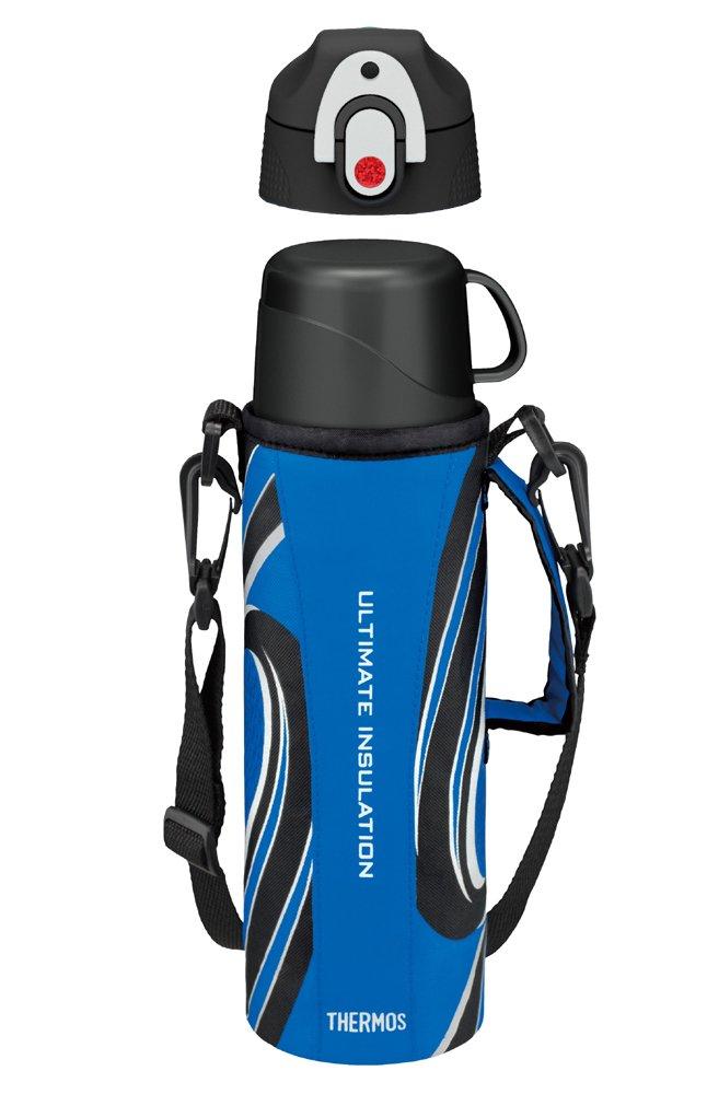 THERMOS Vacuum Insulated 2-Way Bottle, 0.8L, Blue, FFR-800FW BL