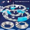 Kids Electric Track Toy Space Mini Car Set Puzzle Boy Toy Space Themed Track Car Toy Children's Birthday Christmas Gift