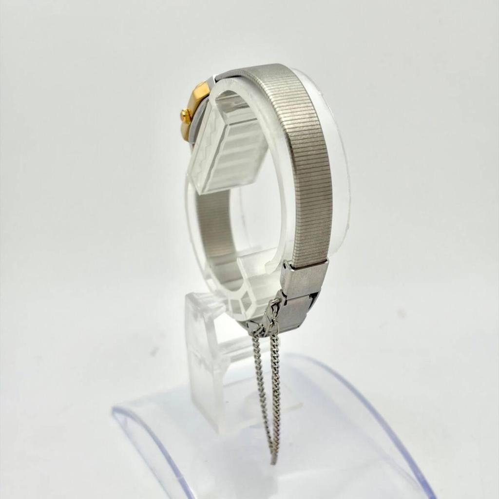 Used [Rare/New Battery] SEIKO Ladies Watch Octagon 2Y01-5A70 760392
