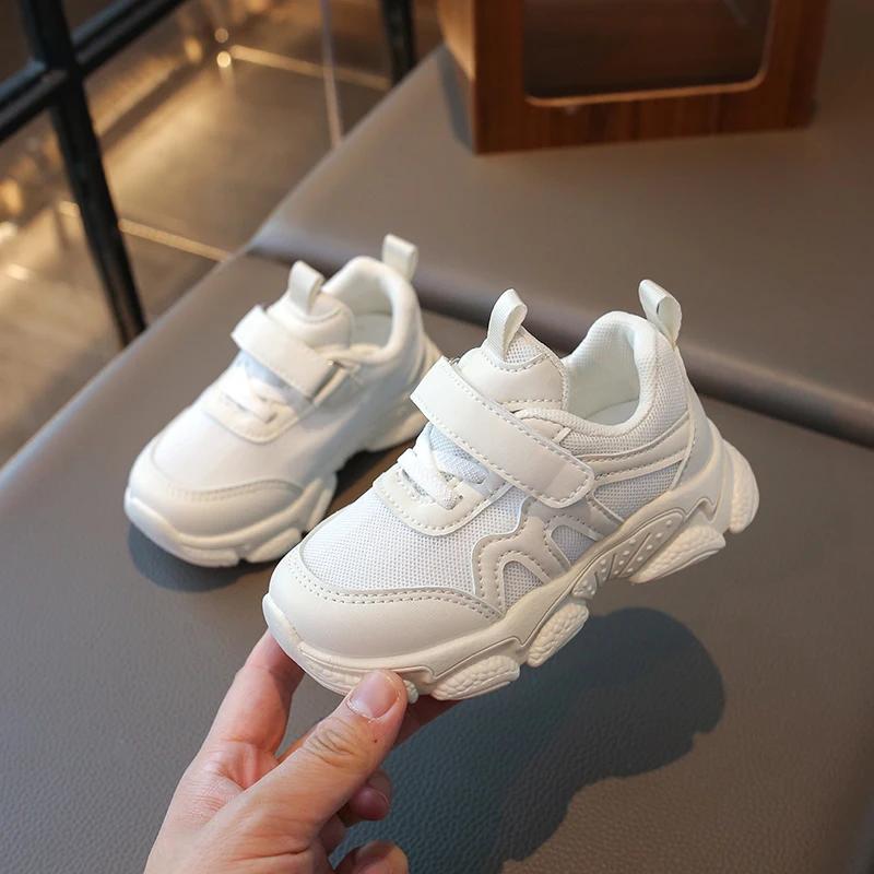 

Детская повседневная обувь для мальчиков девочек малышей модная классическая детская белая спортивная обувь для детского сада школы сетчатая дышащая 21 бежевый