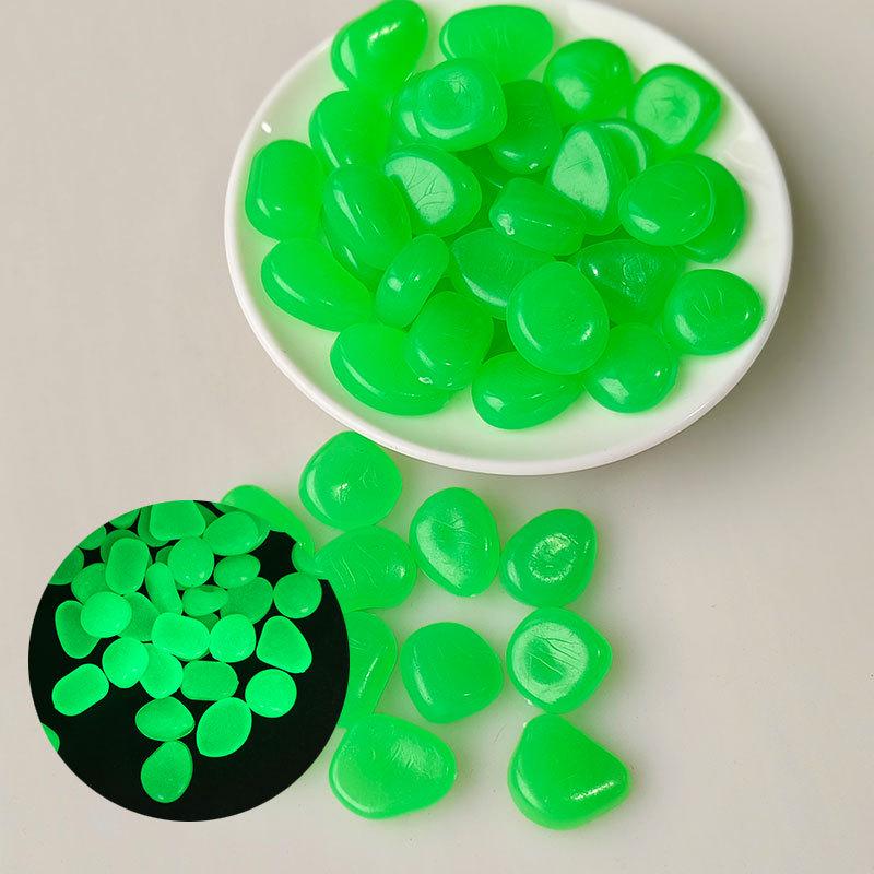 Fluorescent Pebbles for Aquarium & Garden Landscaping
