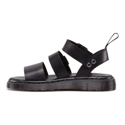 Gryphon Brando Leder Gladiator Sandalen Schwarze Unisex Sneakers 15695001