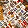 Edfu Serie Retro Journaling Stickers Pak - 6 Stijlen voor Collage & Decoratie
