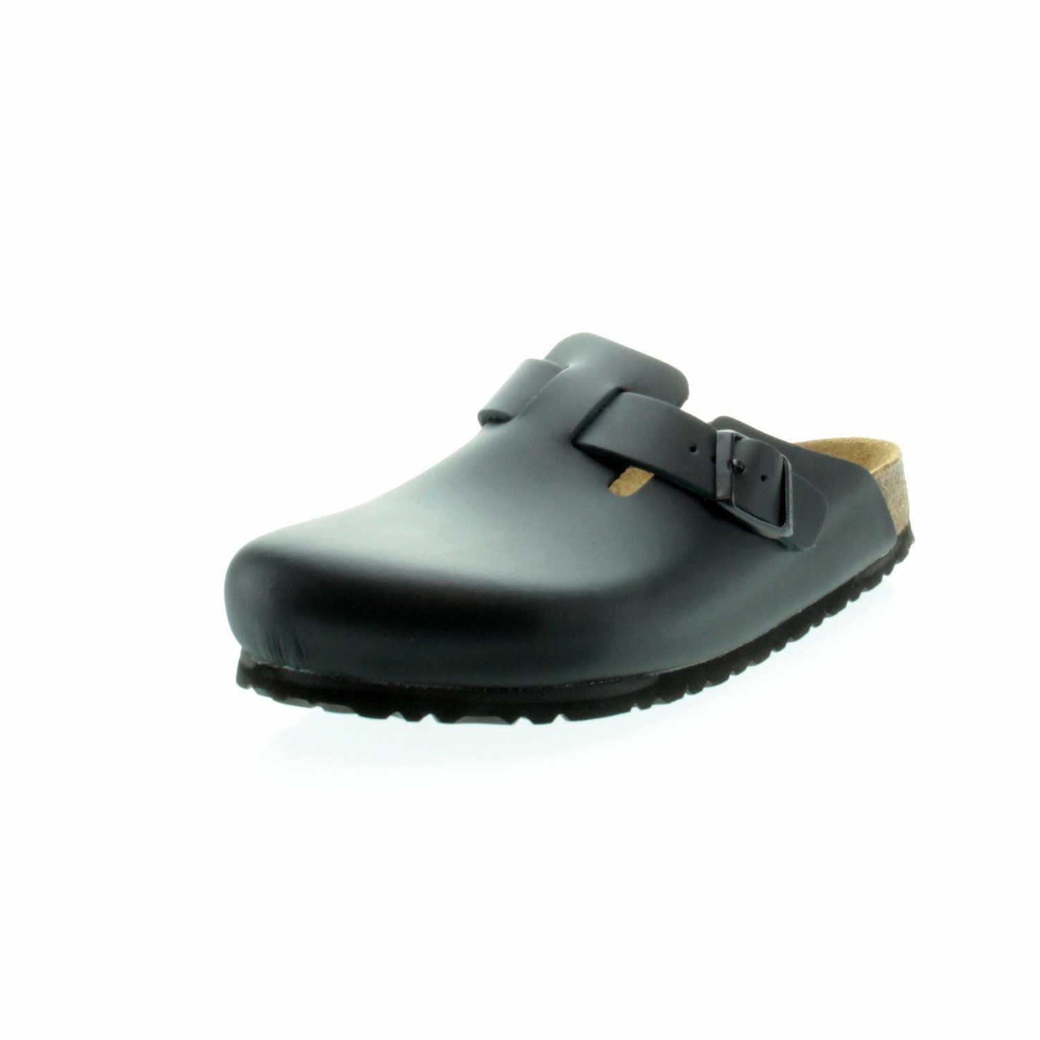 

Бостон Кожа см [BIRKENSTOCK] Сандалии, Черный, 26.5 чёрный