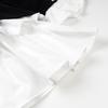 Spring 2025 Women's High-Waisted Lace-Up Two-Piece Irregular Long-Sleeve Dress