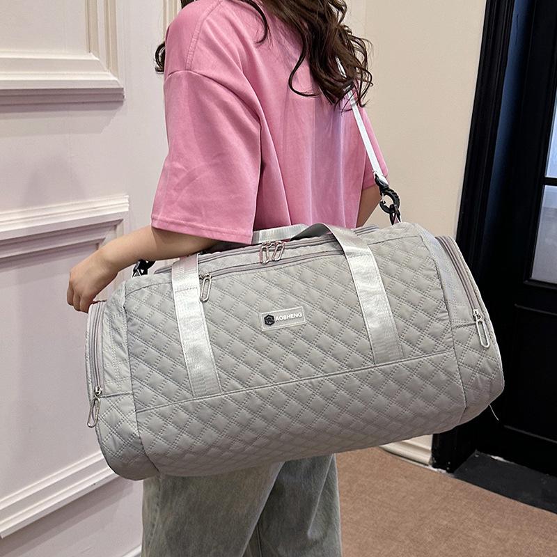 Fashionable, Simple, Large Capacity, Shoe Storage, Outgoing Portable Travel Bag, Dry and Wet Separation Sports Gym Bag, Can Be Used To Cover Pull Rod