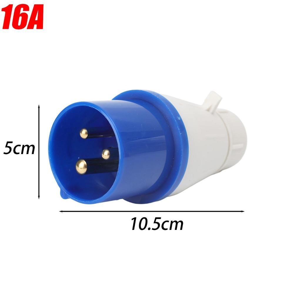 3PIN 4PIN Industrial Socket IP44 Rated Waterproof Connector Electrical Connection