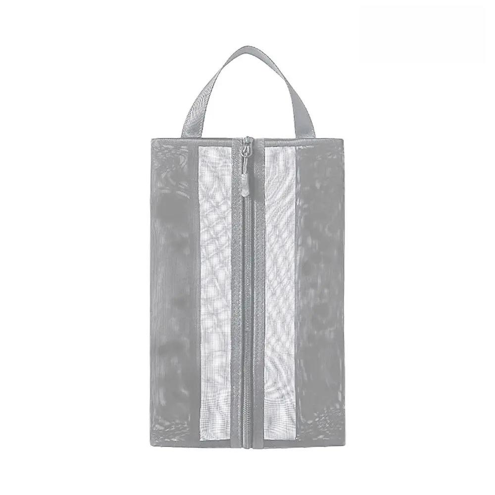 1pc Travel Shoe Bags with Zipper Closure for Men Women Waterproof Breathable Shoe Organize Storage Bags Makeup Laundry Bag