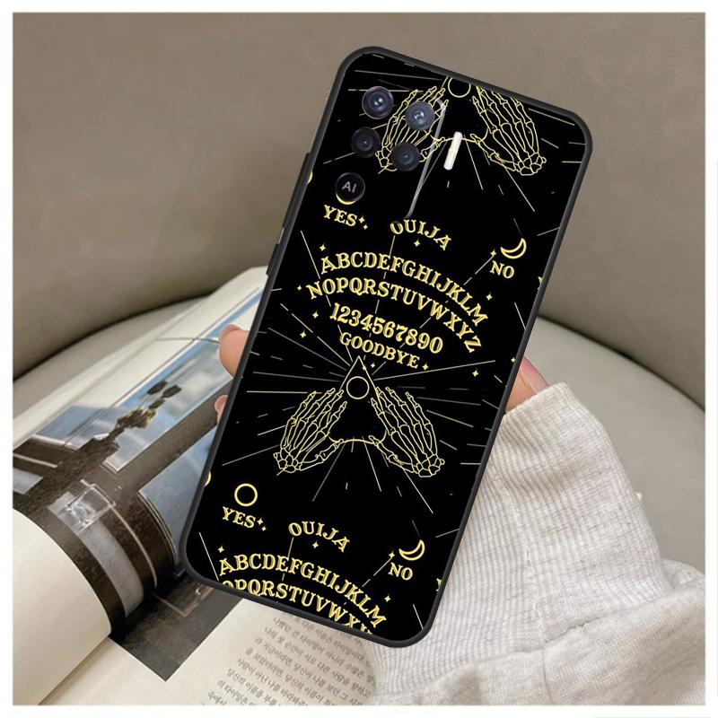 OUIJA BOARD Case For OPPO A96 A76 A16 A54 A74 A94 A98 A78 A5 A9 A15 A17 A77 A52 A72 A53S A57S A79 Cover