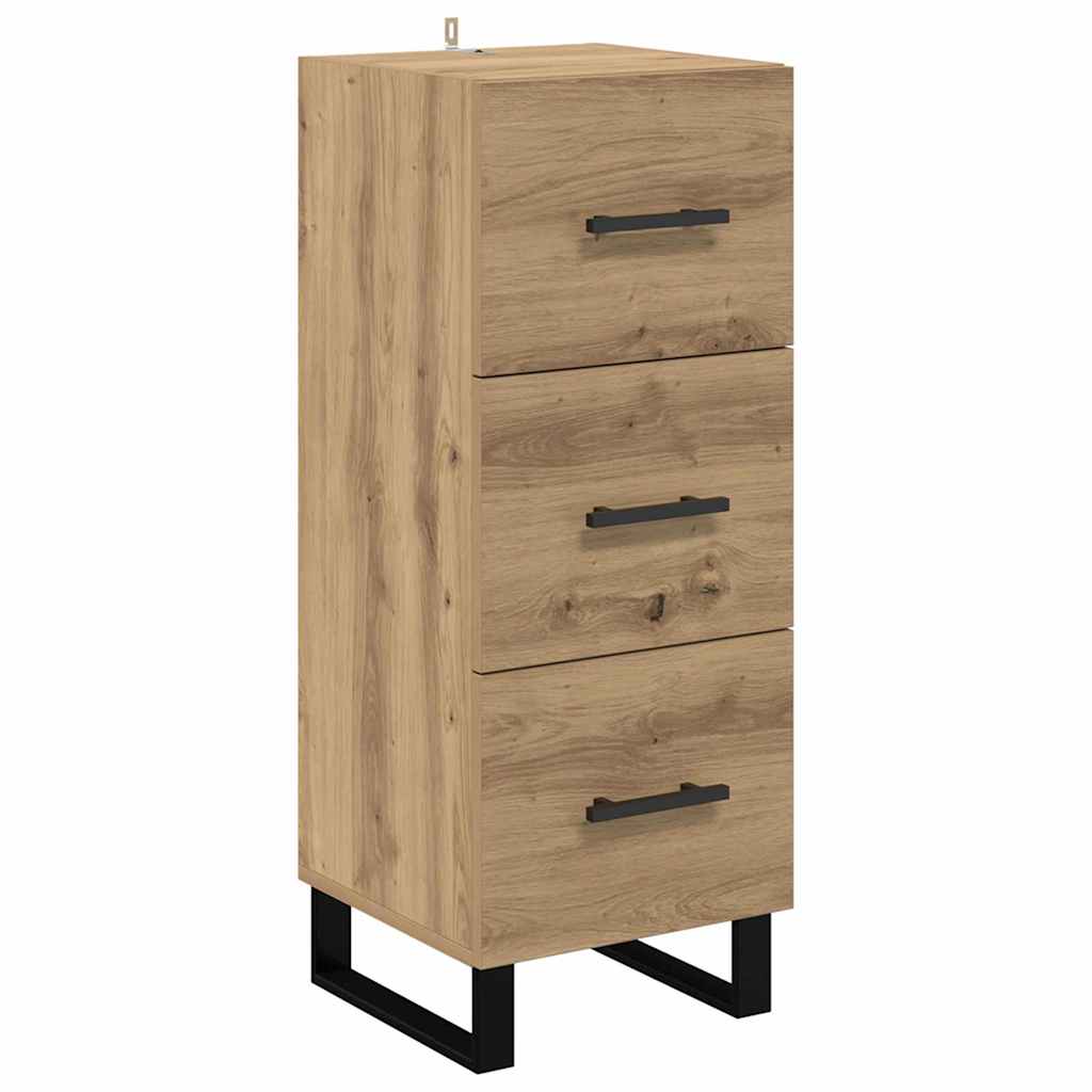 Highboard Artisan Oak 34.5 x 34 x 180 cm Particleboard