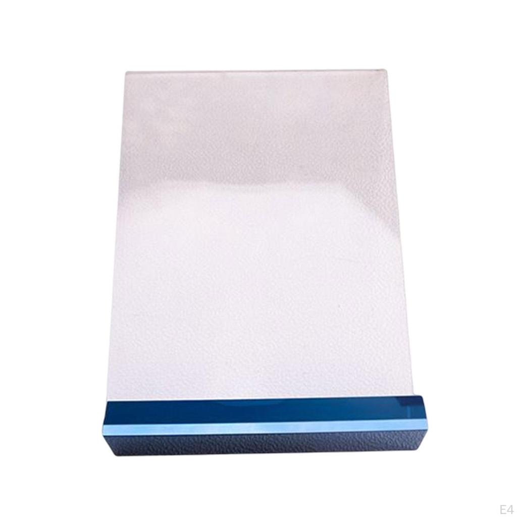 Acrylic Sign Holder Display Stand Vertical Paper Card Poster Double Sided for