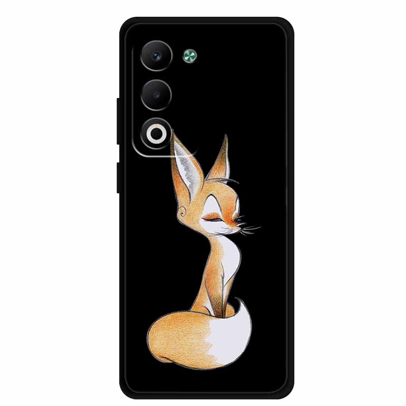 Coque For OPPO A5m A5i Pro Case Cartoon Cat Black Silicone TPU Soft Phone Case For OPPO A5 5G 4G Global Back Cover Case Funda