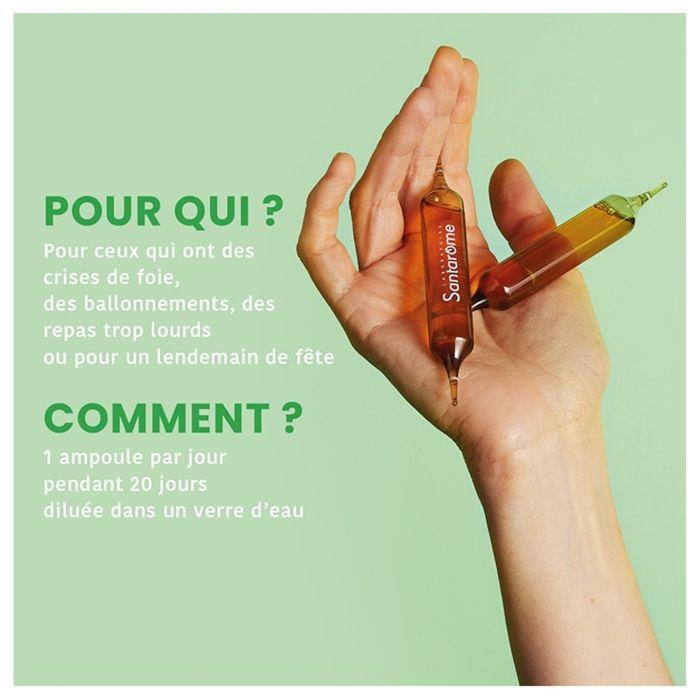 Santarome Bio Bien-Etre du Foie 20 ampoules