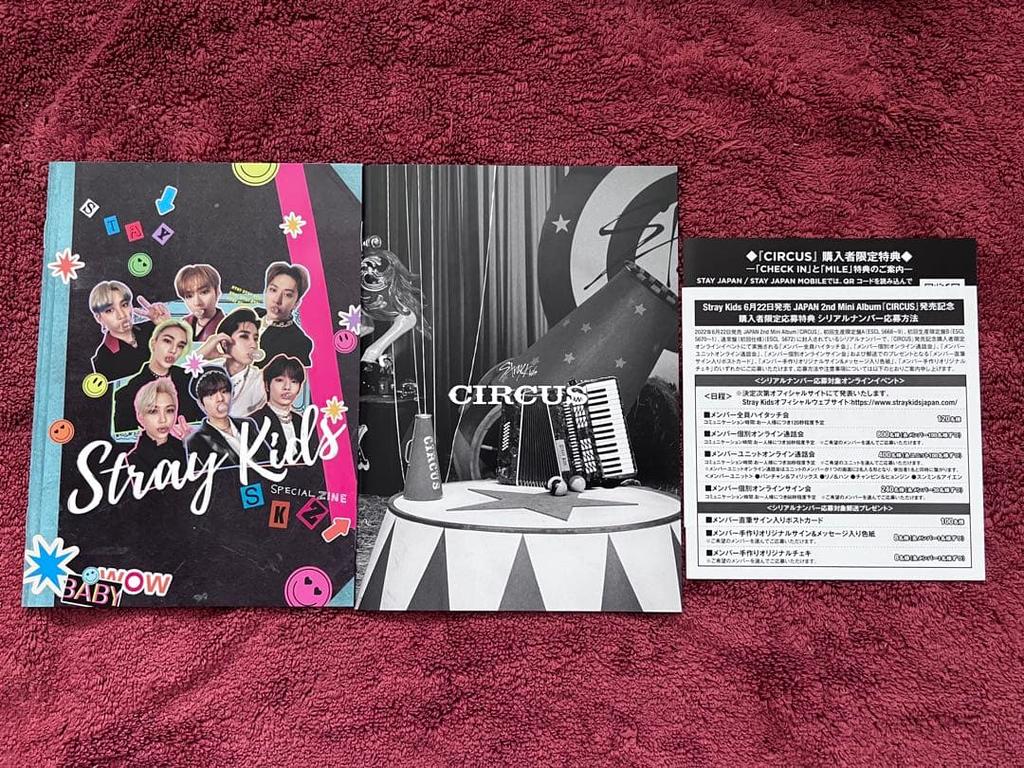 [USED] Stray Kids CIRCUS First Press Limited Edition B (Opened)