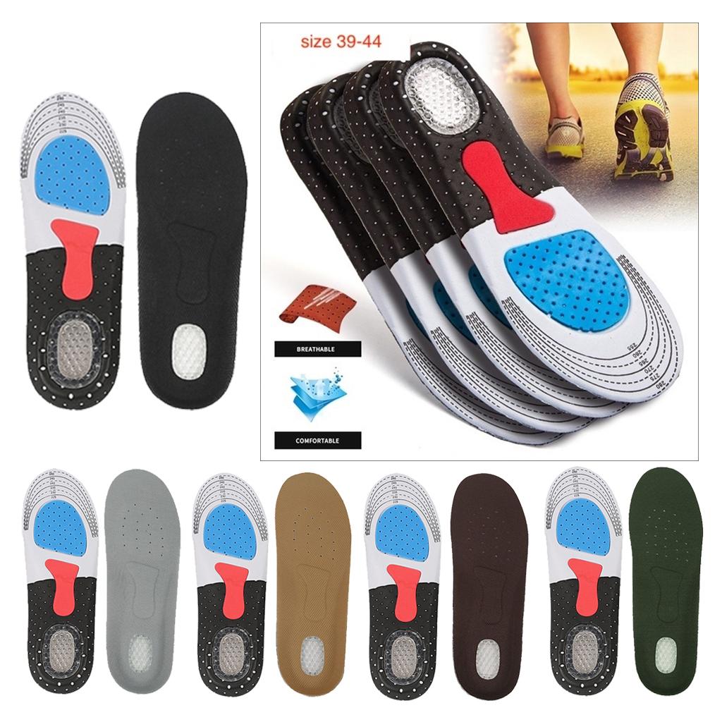 1 Pair Orthotic Support Insoles, Shock Absorption Gel Pad