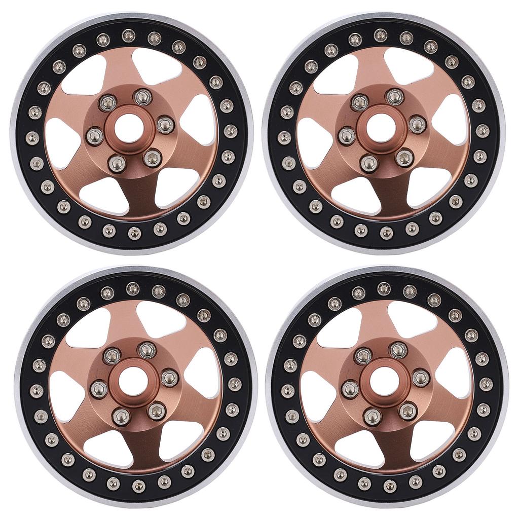 4PCS 1.9 Inch RC Car Hub Aluminum Alloy for 1Celsius10 RC Track for  al SCX10 90046   03007 for   MST