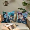 Movie Your Name Pillow Anime Pillow Sofa Bed Head Pillow Cover Cushion Cover 45x45 Cm Fashion