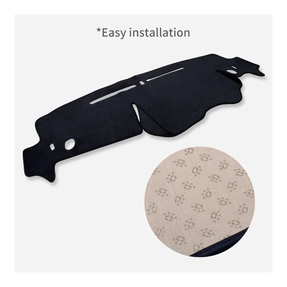 Dashboard Cover Protective Mat Car Dashboard Mat Applicable to Honda JF1 JF2 Dash Mat Sunshade Protective Pad Cover Carpet N-BOX