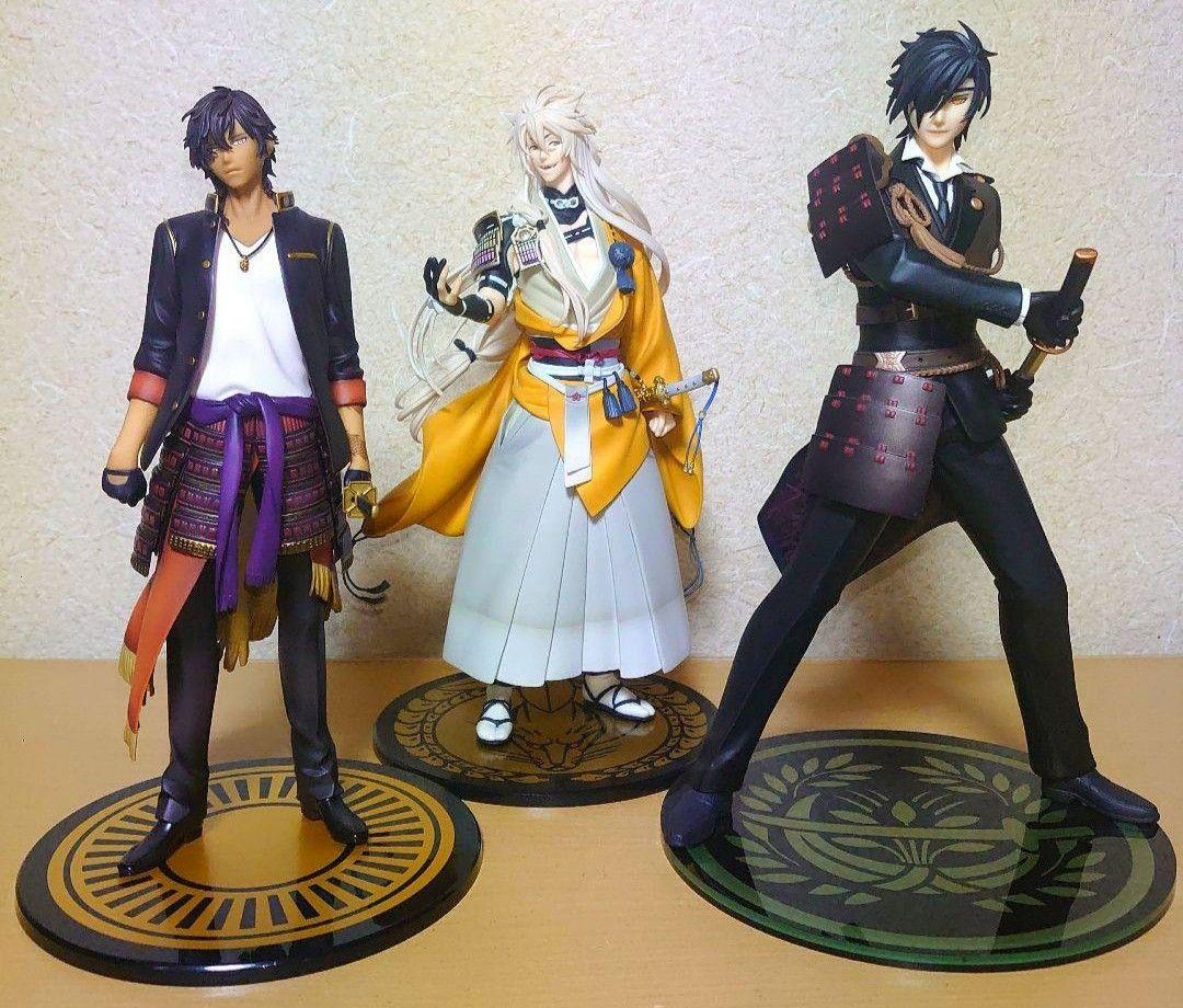 

[USED] Touken Ranbu ONLINE Okurikara Shokudaikiri Mitsutada Kogitsunemaru 1/8 scale figure