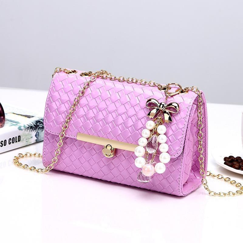 New women's bag women's chain bag crossbody shoulder bag mezzanine simple trend small square bag