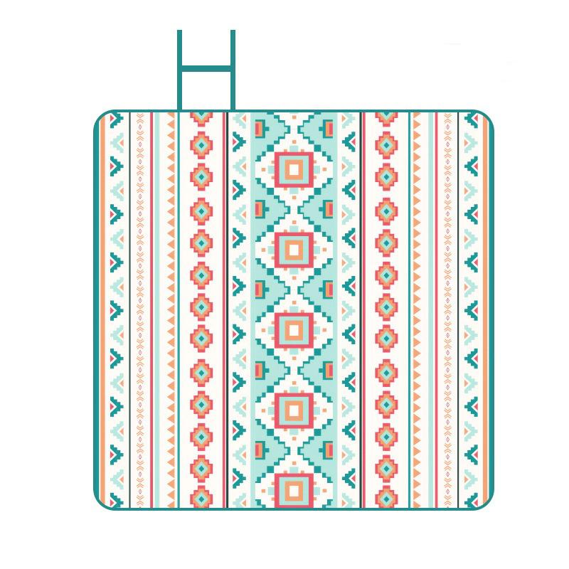 Camping Mat Waterproof Foldable Floor Mat Waterproof Blanket Easy-Clean Outdoor Camping Mat For Festival Travel Picnic