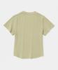 COLUMBIA UNIVERSITY Tiny Script Logo Women Slim-Fit S/S T-Shirts Light Khaki