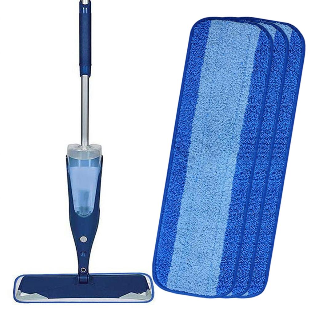 3Pcs Microfiber Mop Pads for Bona Mop 18 Inch Refillable Washable and Reusable Floor Cleaning Pads