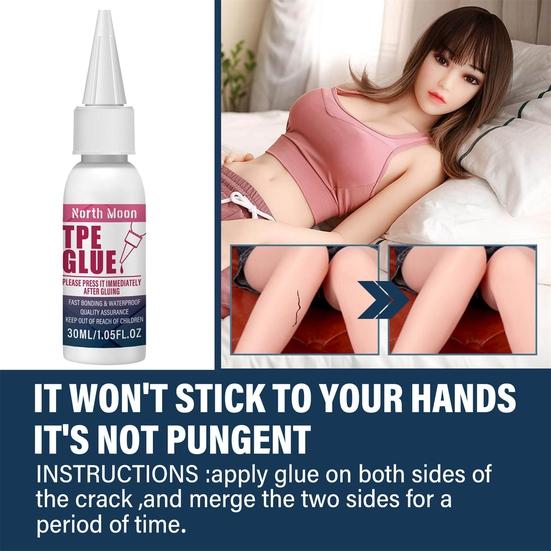 Lipici de reparații Adeziv Impermeabil Transparent Fără agent Articole de reparație pentru păpuși de uz casnic