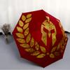 Gladiator Helmet Fashionable Automatic Opening/Closing Folding Umbrella. Portable and Foldable, Ideal for Gift, Travel, and Daily Use.