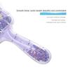 2023 New Cartoon Quicksand Comb with Glitter and Foam Hair Cushion Massage Comb for Cosmetic Styling