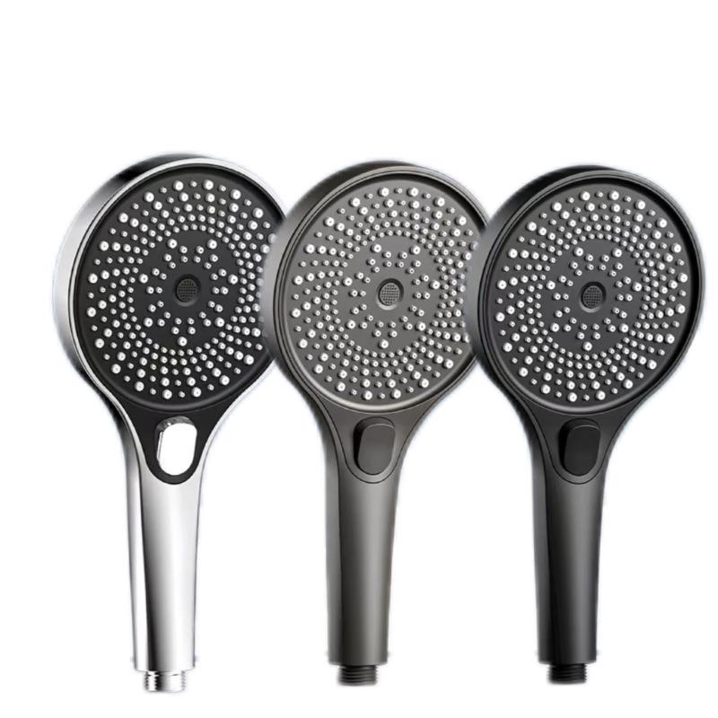 Three-Speed Handheld Pressurized Rain Shower Head Set