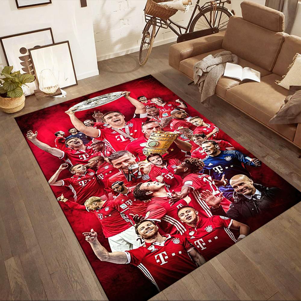 Bayern Munich Carpet Design for Hallway Dormitory Foyer Kitchen Anti-slip Rug Anime Office Decor Perfect Birthday/Christmas Gift Idea