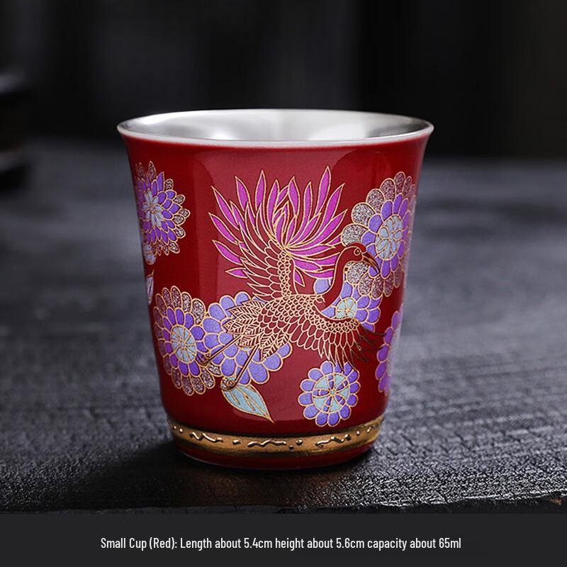 Chaxun Enamel Ceramic Kung Fu Teacup
