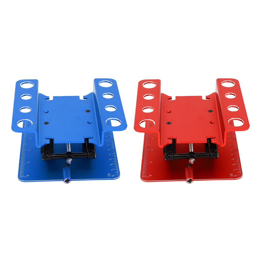 RC Car Repair Work Stand 2.36 Inch to 5.51 Inch Manual Lift Lower Workstation with Anti Slip Pad for