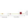 5Pcs Fast Fishing Bobber Set Fishing Float Device Winter Ice Fishing Rod Top Tip Rod Front End Section Bobber Indicator