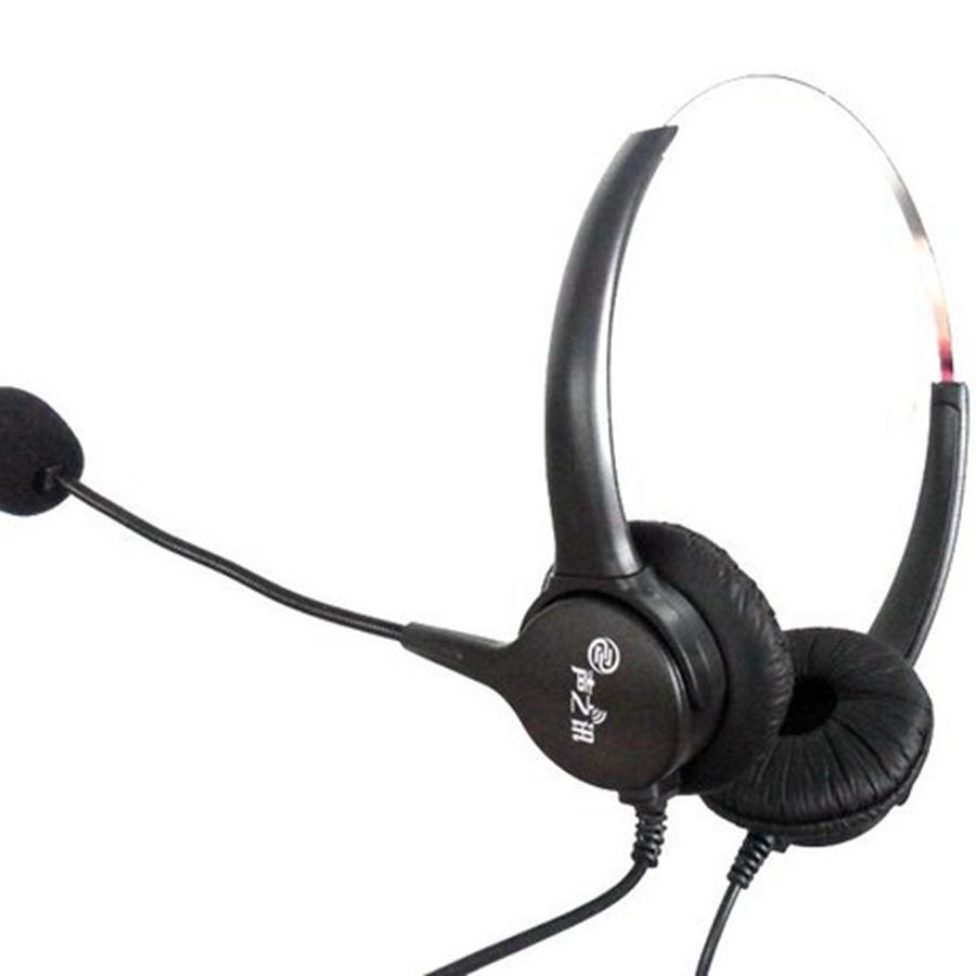 Doppelohriges Over-Ear-Headset für Callcenter, Büros, Online-Unterricht und Prüfungen