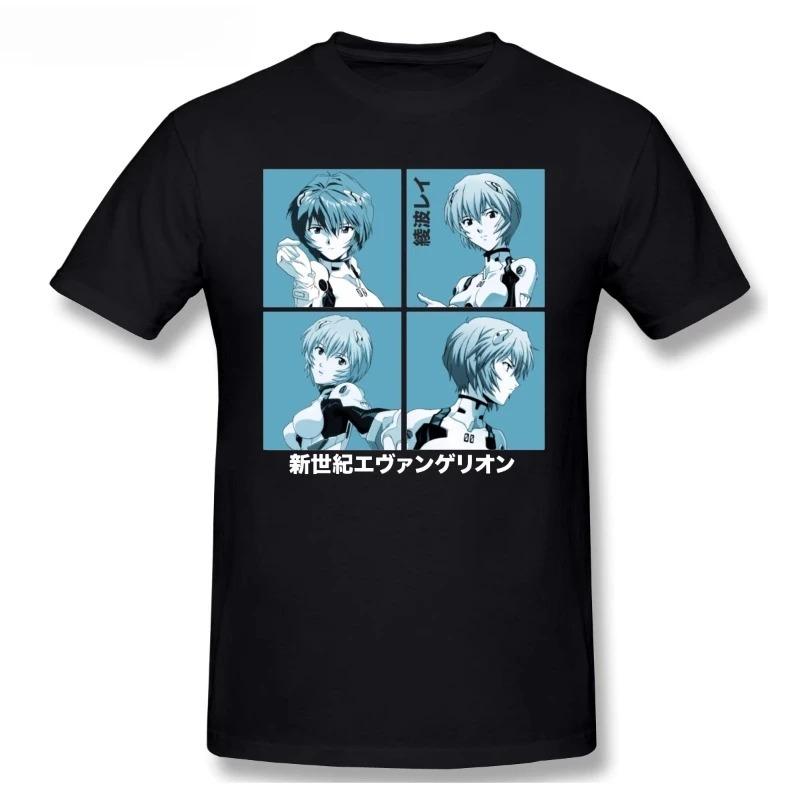 Neon Genesis Evangelion Unit-01 Moonlit Forest Silhouette Casual Oversized Anime T-Shirt Women And Men T-Shirt