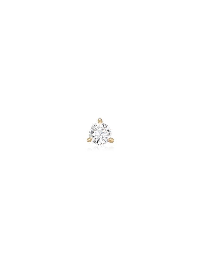 Lunne 14K Slick 0.1 Carat Diamond Piercing (14K Gold) #Lcpi05