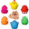 Hundespielzeug mit Hundespielzeug Eiern Stress Ei Geeignet für Kleine Hunde 6-teiliges Set Geräusche, Linderung, Geformt, -