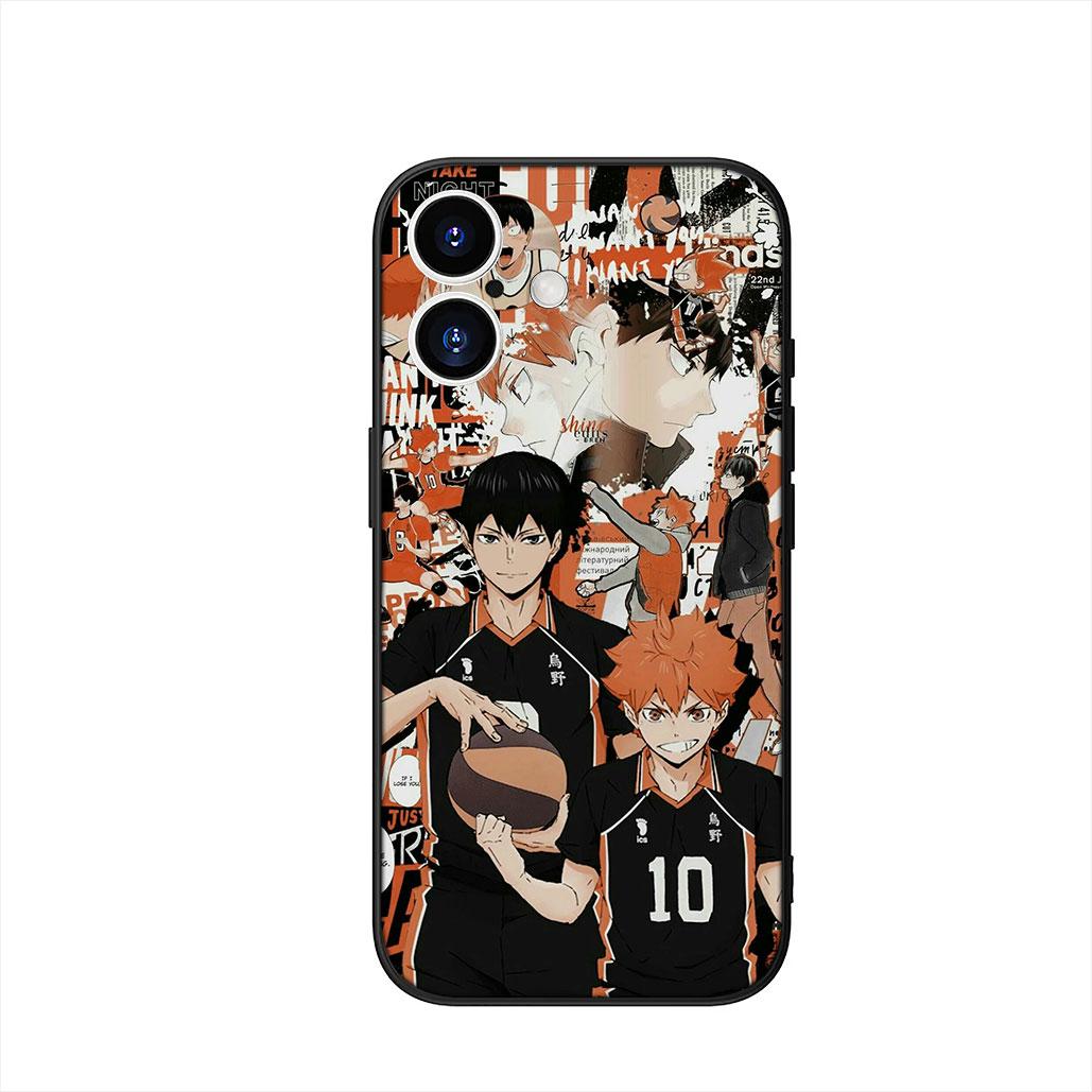 

Phone Cover for Samsung Galaxy S25 S23 S22 S24 FE Ultra Plus A56 A05 A06 A15 A16 A57 S7 Edge Case Haikyuu Shoyo Hinata Casing Galaxy S24