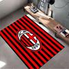 AC Milan Themed Carpet Design Suitable As a Non-slip Mat for the Living Room or Bedroom Sofa
