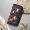 Kulac Power Rocket Print Long Wallet Forever Fashion Multi Card Holder Trendy Purse for Daily Use