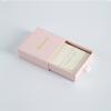 24/50/100Sets Custom Logo 9x9x2.5cm Jewelry Drawer Box 8x8cm Microfiber Strip Bags Can Debossed Logo For Earrings Rings Necklace