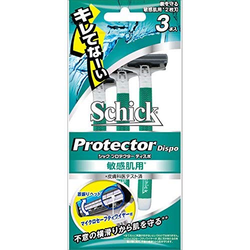

Schick Protector Dispo для чувствительной кожи, 3 шт.,