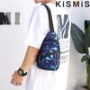 New Men's and Women's Canvas Bag Outdoor Sports Chest Bag Casual Messenger Shoulder Bag Sports Arm Bag