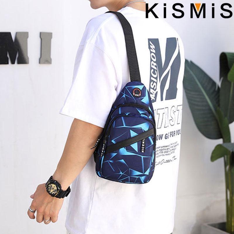 New Men's and Women's Canvas Bag Outdoor Sports Chest Bag Casual Messenger Shoulder Bag Sports Arm Bag