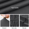 4 Größen S/M/L/XL Stuhlhussen, Stretch, einfarbig, Stuhlhussen für Esszimmer, Küche, Hochzeit, Büro, Hotel, Polyester-Spandex-Stoff